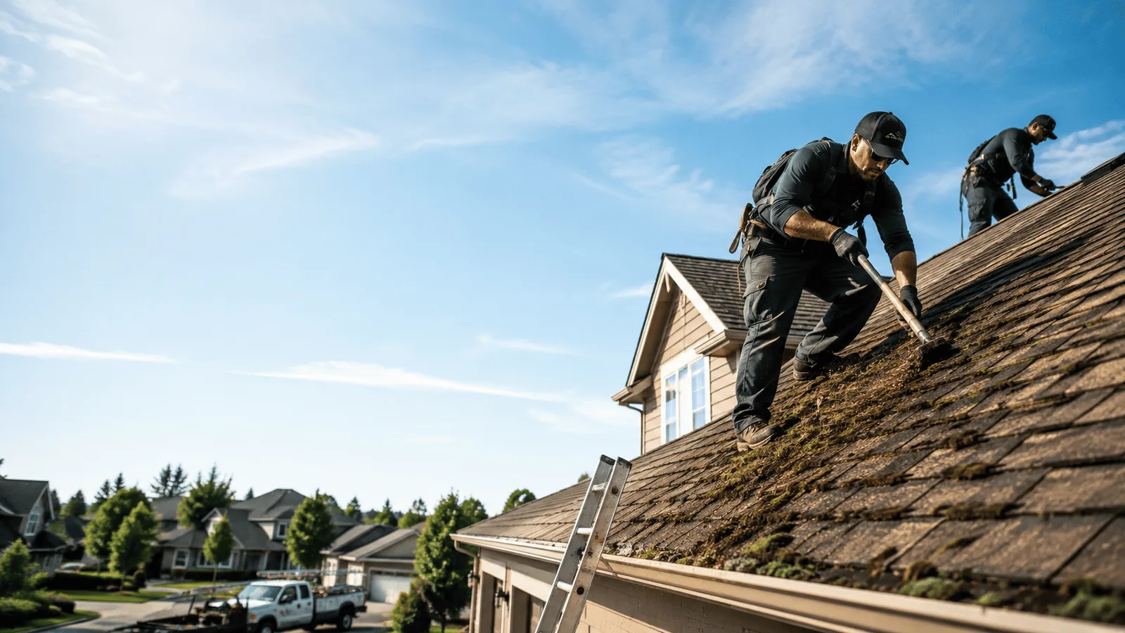 Roof Moss Removal in Albany, OR near me